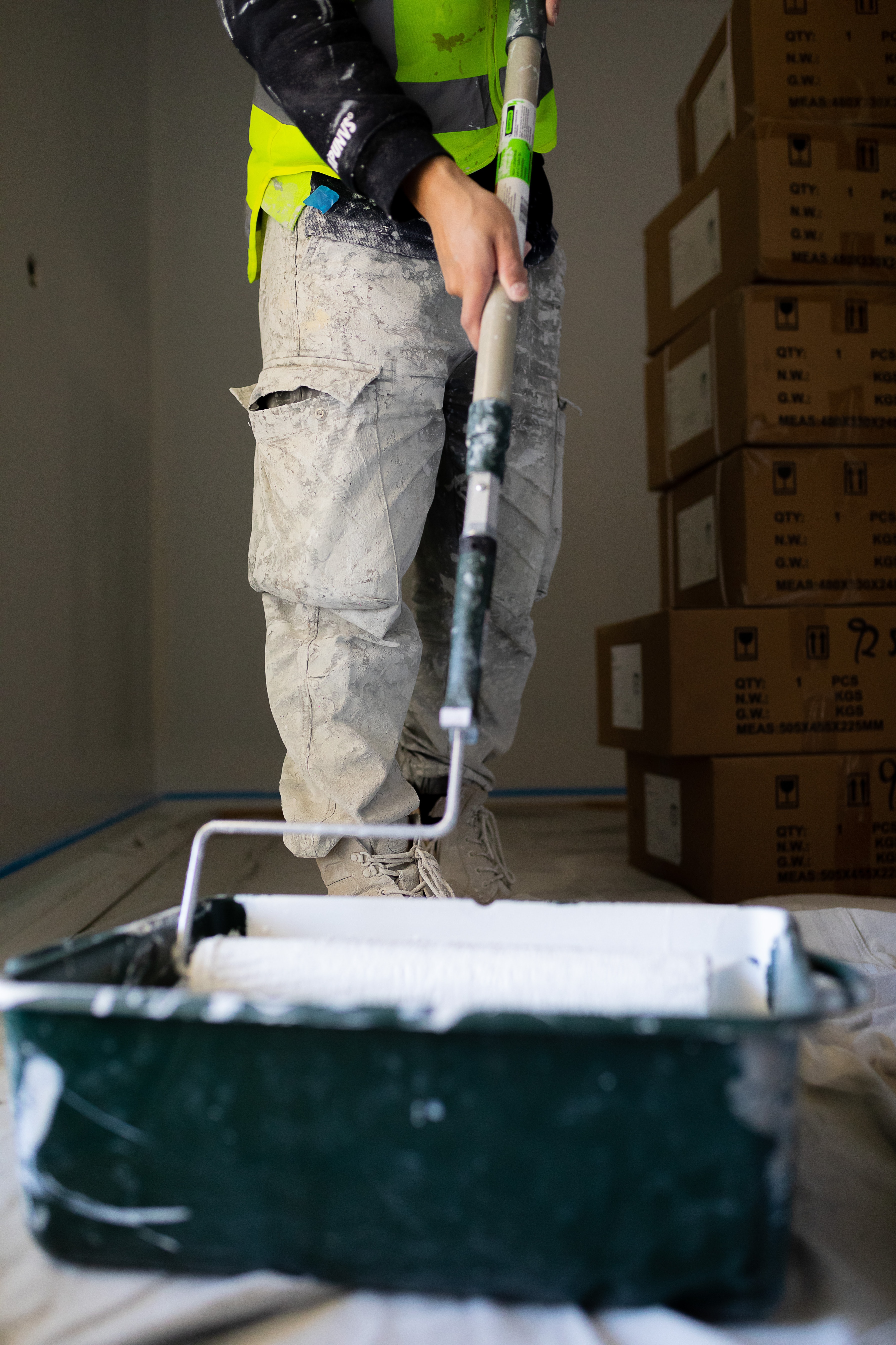Image of man working in DMV area